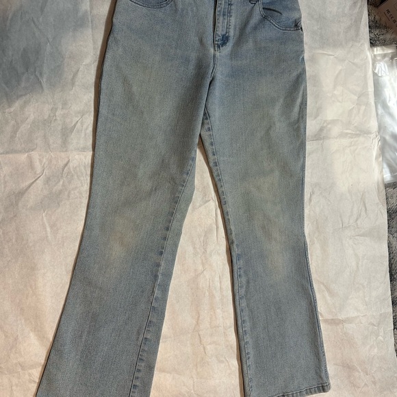 Lee Light Blue Women's Boot Cut Jeans - Picture 1 of 10